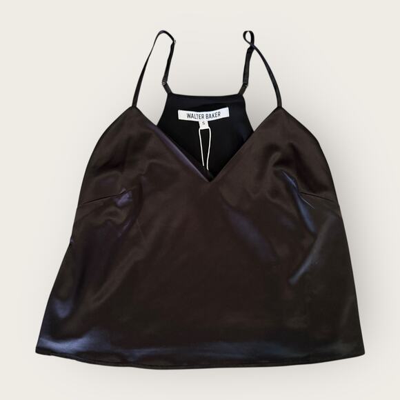 Walter Baker Hollis Satin Tank Top - Picture 2 of 5